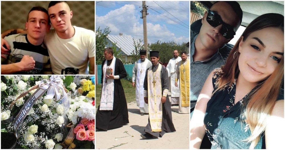 FOTO // O mamă și-a îngropat cei doi băieți, la doar câteva luni distanță. Tinerii au sfârșit pe front, în Ucraina